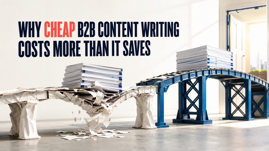 Cheap B2b content writing