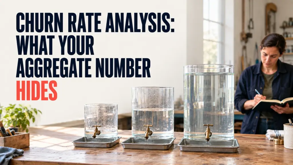 Churn rate analysis: what your aggregate number hides